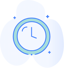 Hour icon as clock
